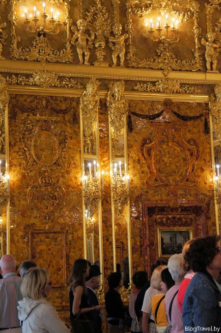 Бурштинова кімната в Катерининському палаці