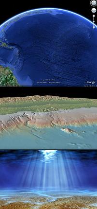 Другим подарунком екології від компанія Google став сервіс Climate Change in Our World на базі Google Earth, який розроблений спеціально для моделювання кліматичних змін і складання прогнозів зміни клімату