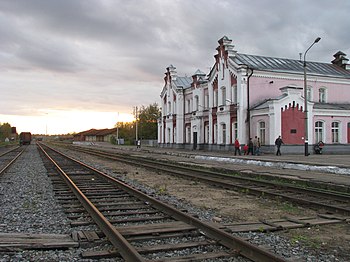 Станція Кинешма Москва-Ярославська - Кинешма   Північна залізниця   Вокзал і станція Регіон ж
