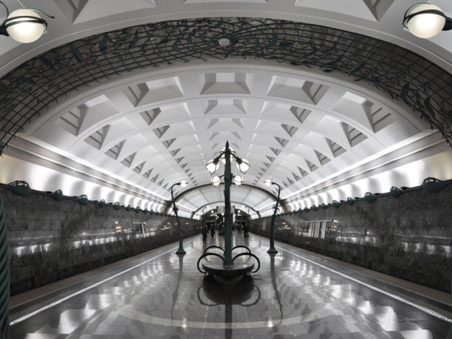 Найкрасивіше метро: станція Кіровський завод, Санкт-Петербург, Росія