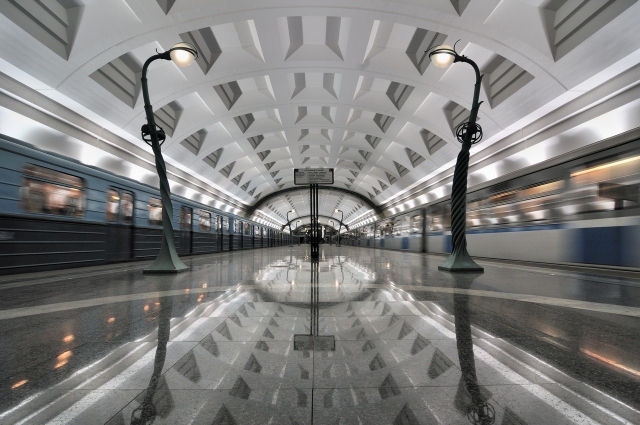 Відкрили станцію в 2008 році, з того часу вона перетворилася в перлину московського метрополітену
