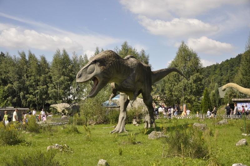 А після прогулянки по Парку динозаврів, можна відправиться в лунапарк або на сплав по річці Каменна